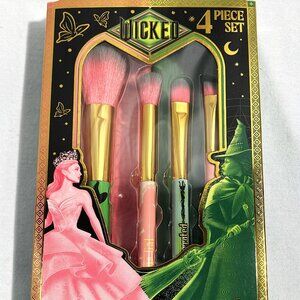 Brand New Wicked 4 Piece Glinda & Elphaba Limited Edition Makeup Brush Set